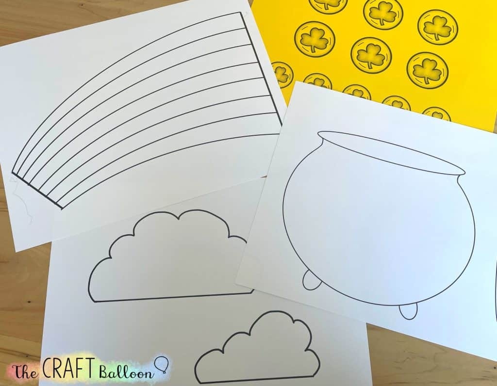 pot of gold printable template