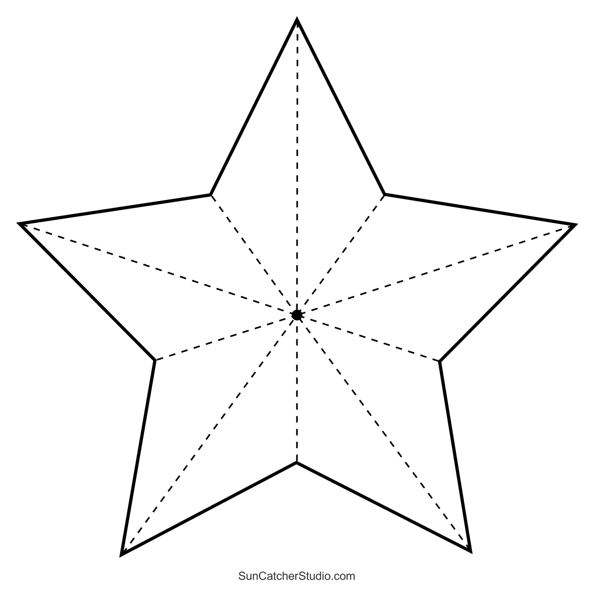 Star Patterns And Templates Stencils And Clip Art Designs Free Printables Monograms Design Tools Patterns DIY Projects