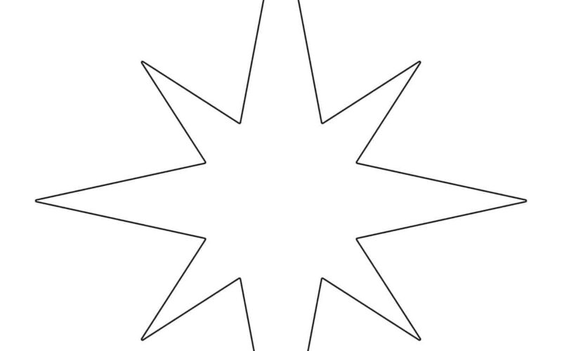Star Template Childhood Magic