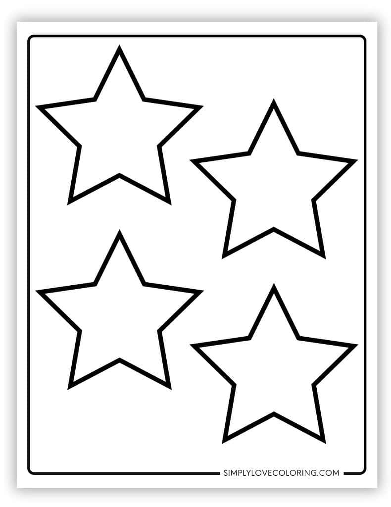 5 pointed star template free printable 5 pointed star template free printable