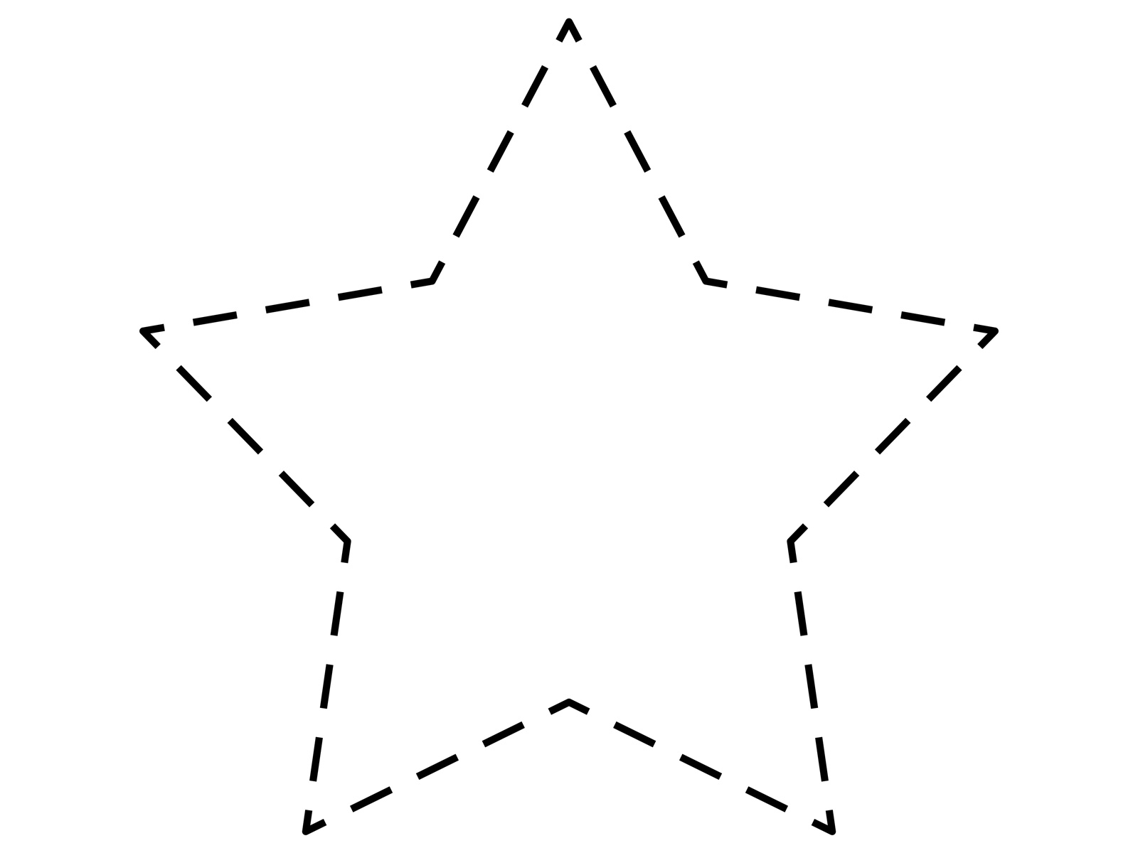star printable template star printable template