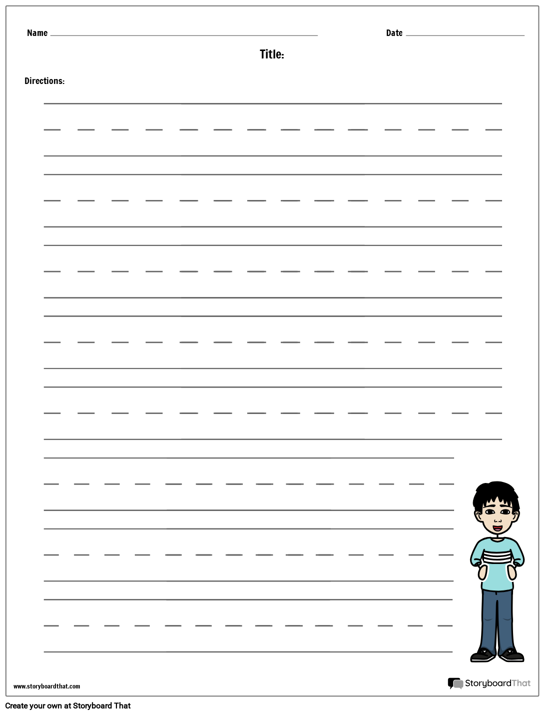 printable handwriting practice sheets