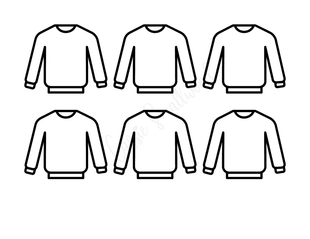 THE BEST Ugly Sweater Templates Cassie Smallwood THE BEST Ugly Sweater Templates Cassie Smallwood