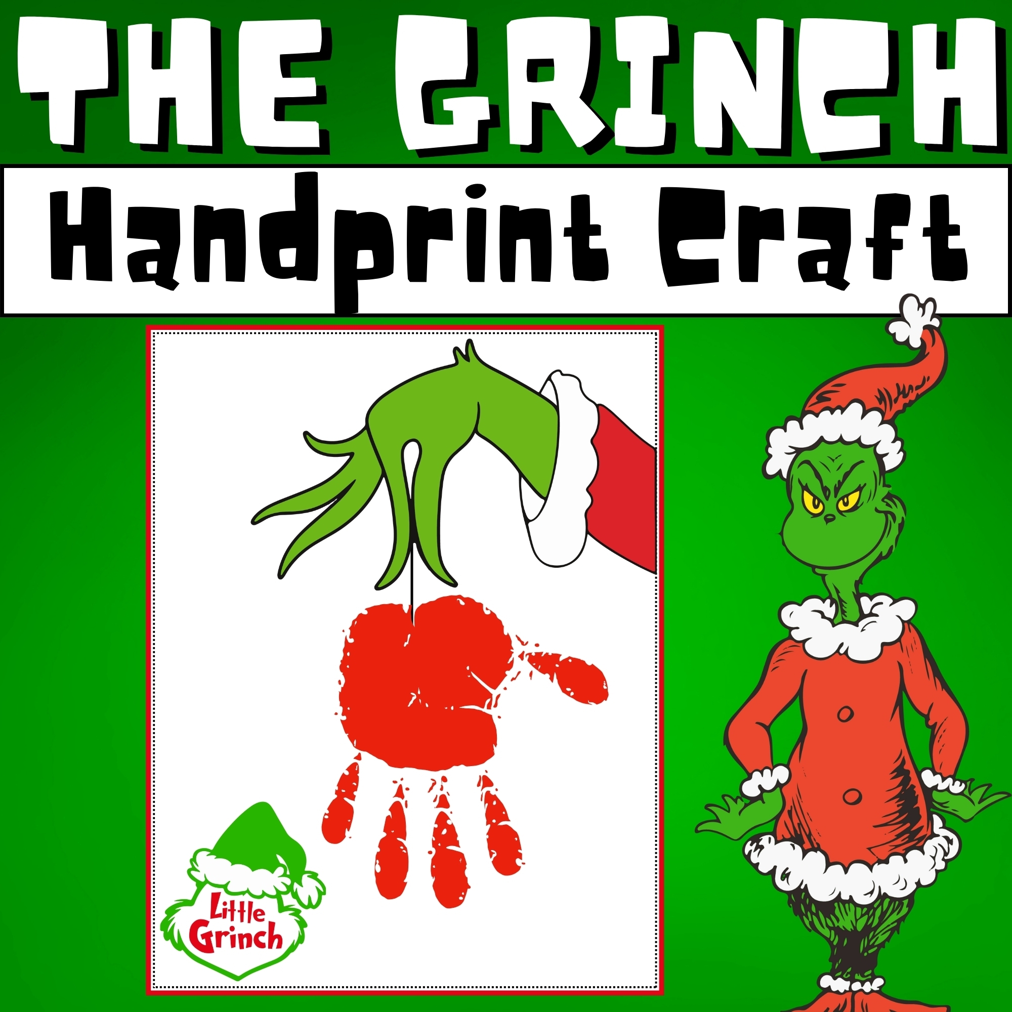 printable grinch template