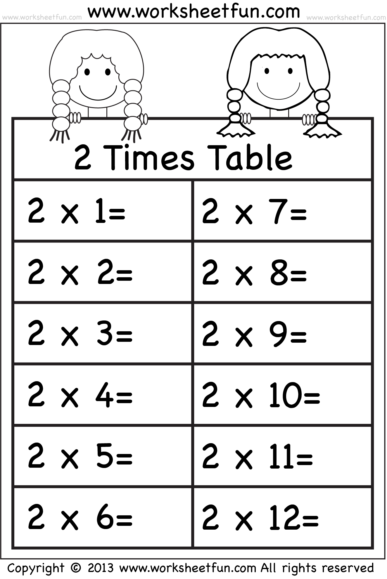 Times Tables Worksheets 2 3 4 5 6 7 8 9 10 11 And 12 Eleven Worksheets FREE Printable Worksheets Worksheetfun Times Tables Worksheets 2 3 4 5 6 7 8 9 10 11 And 12 Eleven Worksheets FREE Printable Worksheets Worksheetfun