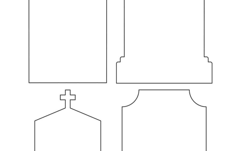 Tombstone Outline