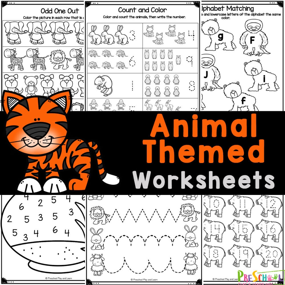 free printable worksheets for preschool