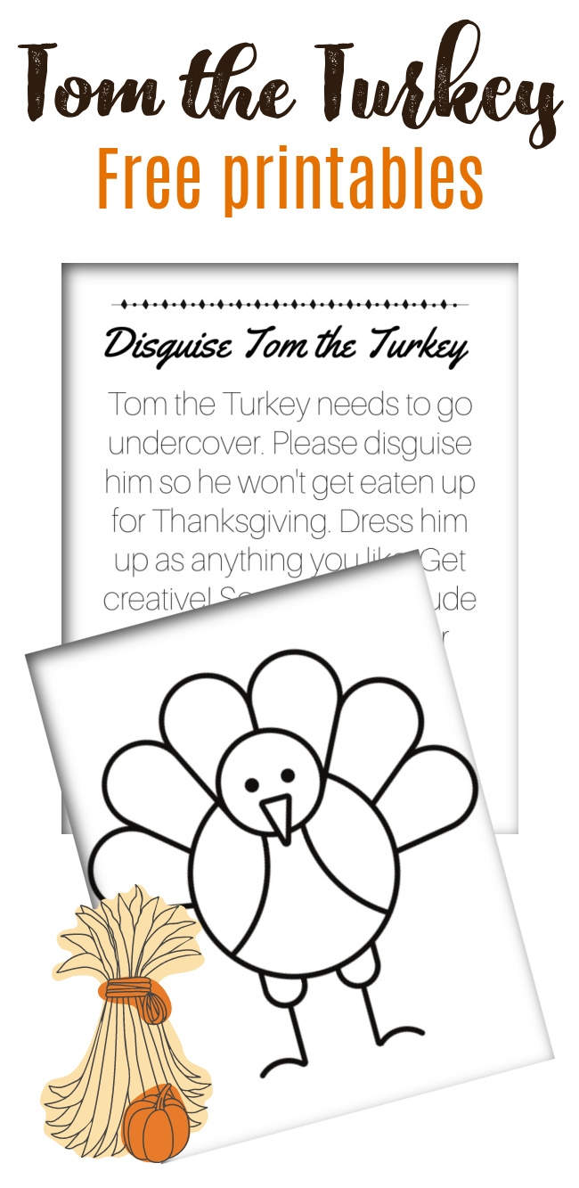 Turkey In Disguise Free Printables Today s Creative Ideas
