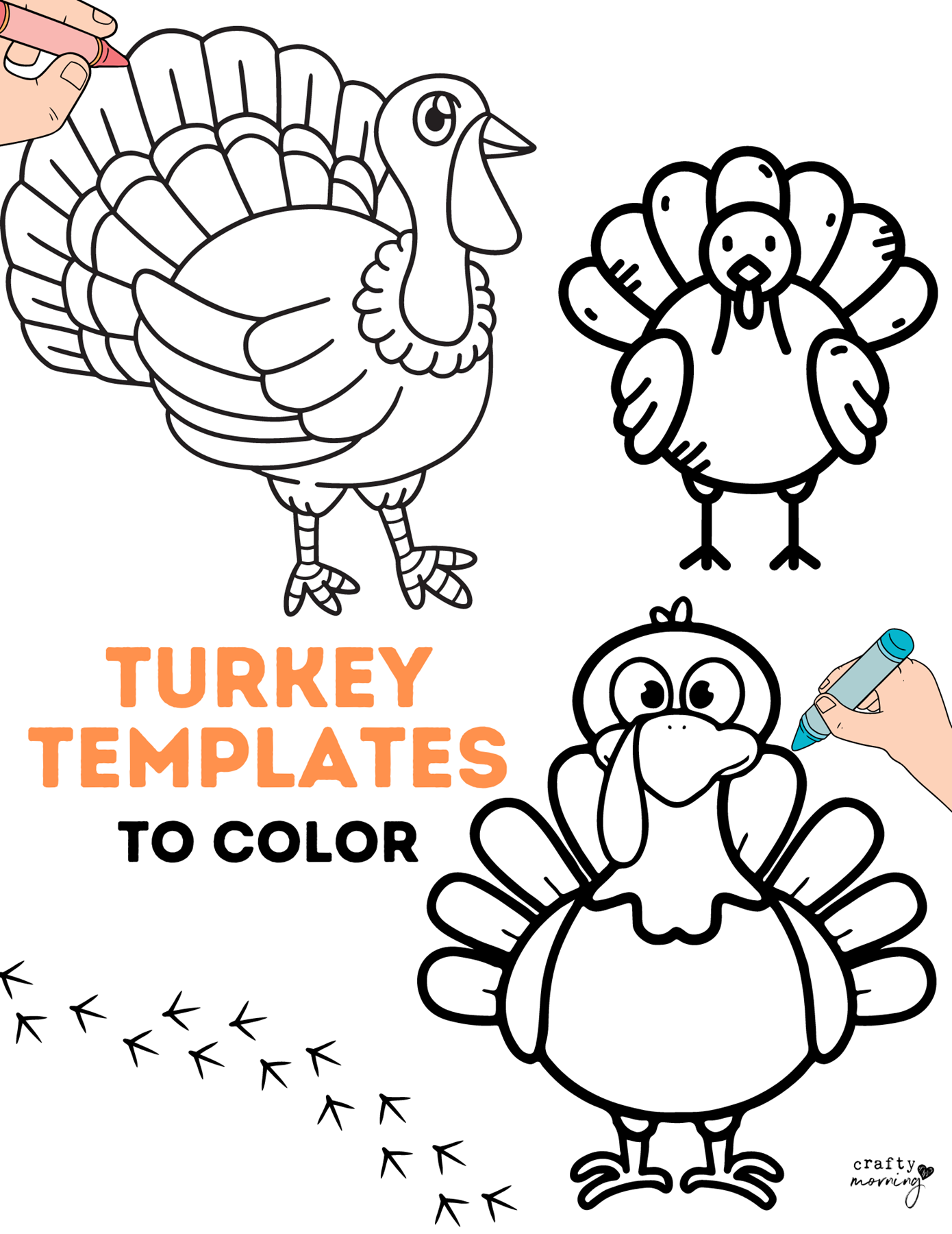 turkey printable template