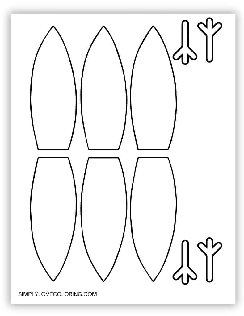 turkey feather template printable turkey feather template printable