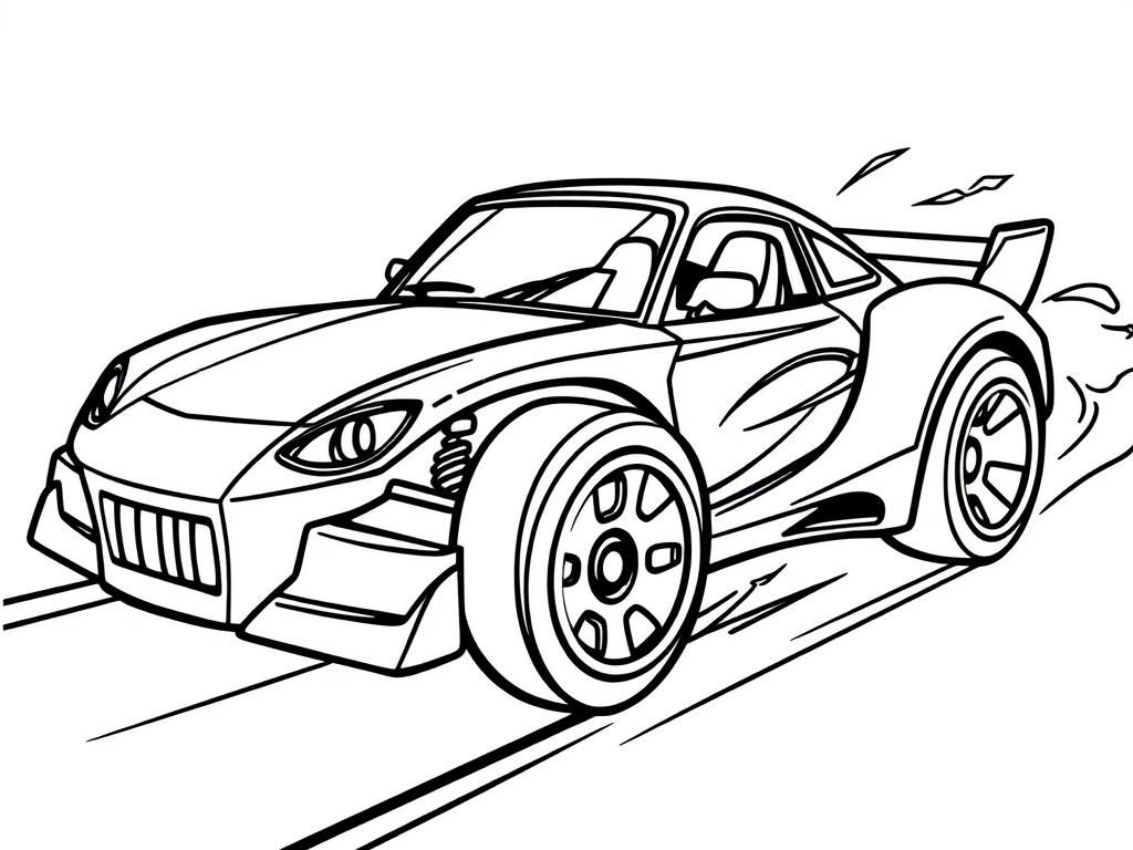 car printable coloring sheets