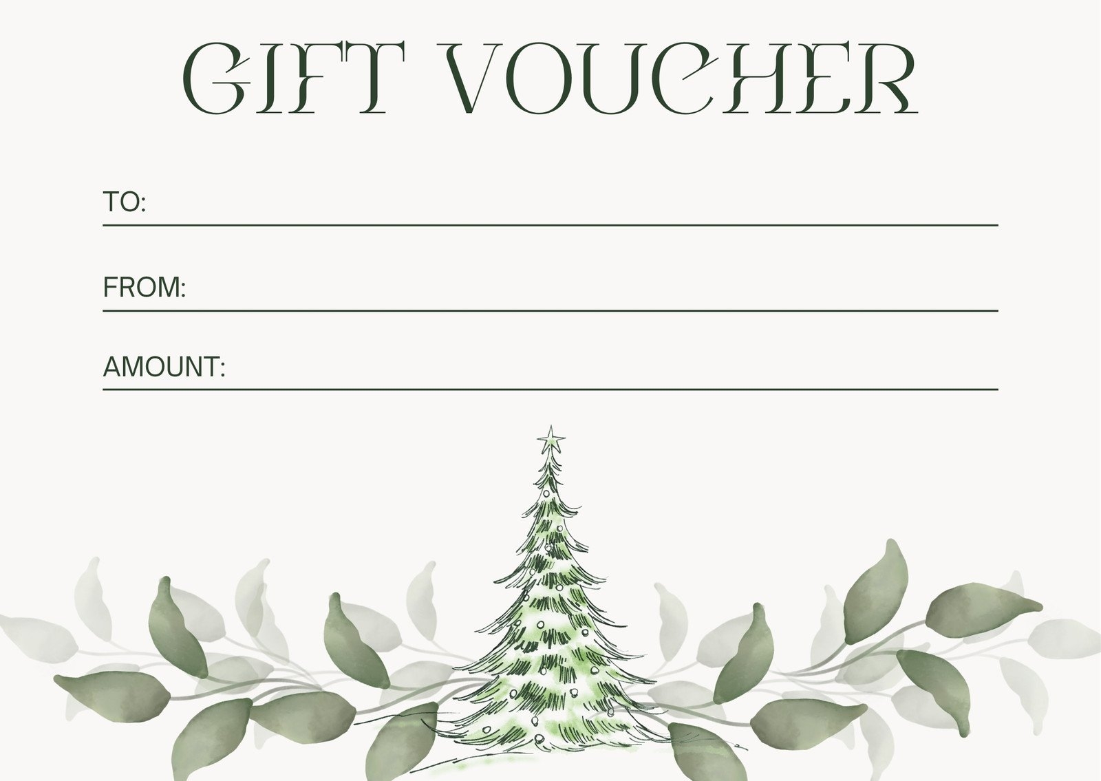 free printable gift certificate templates